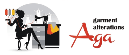 Sewing at Aga Logo